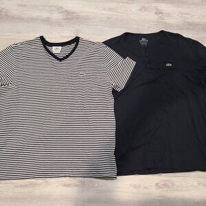 Mens Lacoste tshirts size 6
